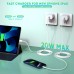 for iPhone 16 15 Charger, 2Pack 20W USB C Fast Charger Block for iPhone 16 Charger Fast Charging with 6FT USB C to C Cable Compatible with iPhone 16/16 ProMax/15 Plus, iPad 10/Mini 6/Air 4/5/Pro 12.9