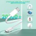 for iPhone 16 15 Charger, 2Pack 20W USB C Fast Charger Block for iPhone 16 Charger Fast Charging with 6FT USB C to C Cable Compatible with iPhone 16/16 ProMax/15 Plus, iPad 10/Mini 6/Air 4/5/Pro 12.9